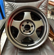 ล้อแม็ก ขอบ16 SSW S323 16X8.0 5H114.3 ET-0 สีดำ🇹🇭ราคาโปร4วง✅ แถมจุ๊บลมยางแท้😍 มีรับประกันนาน3ปีสี1ปี