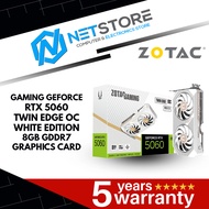 ZOTAC GAMING GEFORCE RTX 5060 TWIN EDGE OC WHITE EDITION GDDR7 GRAPHICS CARD - ZT-B50600Q-10M