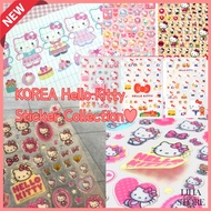 Korea Daiso Sanrio Hello Kitty Sticker Collection 9types