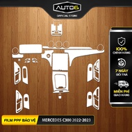 MERCEDES C300 C200 2022-2024 - Film PPF chống xước nội thất ô tô - AUTO6 < chống xước và che mờ các