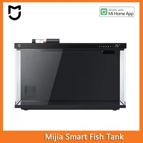 Mijia Smart Fish Tank Remote Feeding Temperature Monitor Aquarium Tank Smart Light System Work for M