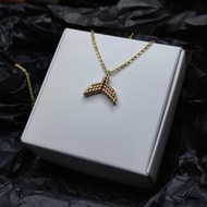 PDF 教學 - 串珠鯨魚尾吊墜項鍊