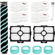 12Pcs HZ4002 Replacement Filter Compatible with Shark HZ4000 HZ4002 Corded Stick Vacuum Cleaner, 2 H