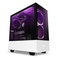 NZXT H510 Elite White & Black Middle Tower PC Case Tempered Glass Model CA-H510E-W1 CS7941