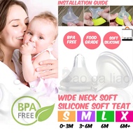 Baby Pacifier Quality Anti Colic Teat Puting Nipples Baby Feeding Bottle Wide Neck Milk Bottle Water