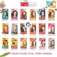 Cultusia Hair Color 30ml | Cat cet Rambut Cultusia | Pewarna Rambut cultusia | Bleaching blicing hai