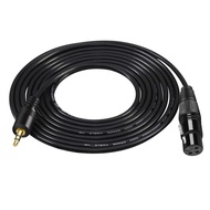 [blesiya21] Stereo Cable 3.5mm Inch TRS Male to XLR Female Mic Audio Cable
