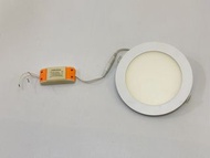 12W 天花 LED 燈 連 24-42VDC 火牛 4000K 中性白 適合 廚房 洗手間 浴室 ceiling LED downlight for kitchen washroom