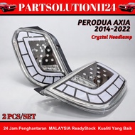 PERODUA AXIA TAIL LAMP 14-22 V2 SPEC (ALBINO,SMOKE,BLACK RED) WELCOME LIGHT