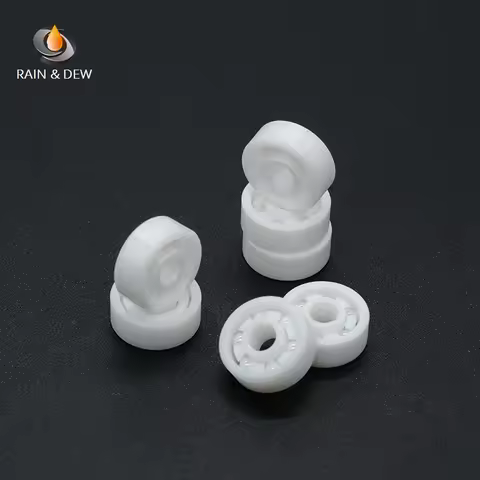 1Pcs MR63 Full Ceramic Bearing 3x6x2.5 mm ABEC-9 Full Zro2 Ceramic Zirconia Bearing for fishing reel