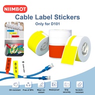 NIIMBOT D101 D11 D110 Label Tape Paper Waterproof Label Printer Cable Paper Outdoor Printer Supplies