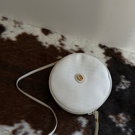 中古包 GUCCI 古馳 Monogram 金釦白雪公主 圓形包