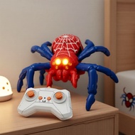 Kids 360° Rotating RC Chameleon Spider Lizard Wall-Climbing Toy Mainan Cicak Cicak Nangka RC Putar 3