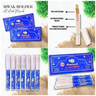 (1 DOZEN) AL ARAB SIWAK + SIWAK HOLDER TO PREVENT PLAQUE NATURAL TEETH CARE SIWAK NATURAL TOOTHBRUSH