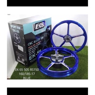 HONDA RS150 - EKS EK55 / Cutting FG505 [1.60X17 / 1.85X17] Sport Rim - [Open Hub]