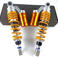 Suspension Shock Absorber Universal Motorcycle Rear Shock Absorber 320mm-360mm Rebound Adjustable Fo