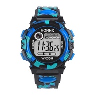 Ge04g4r Honhx Watch Multifunctional Digital Child Watches Army Pattern Grg20R2Gg