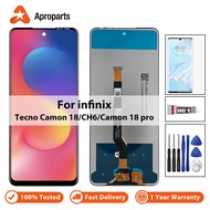 Display For Tecno Camon 18 18P Pro CH6 CH6n CH7n CH7 LCD With Touch Screen Digitizer Assembly Camon1