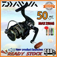DAIWA Spinning Reel Casting Reel Fishing Reel Mesin Casting Baitcasting Reel 50kg Max Drag