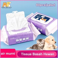 Meroket Pet Wipes Cat Aning Wet Cat Tissue 8 pcs Towel Tissue Wipe an