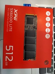 送咖啡 威剛 XPG SX6000 512G M.2 2280 PCIe 固態硬碟