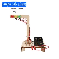 DIY Rakitan Puzzle Kayu Science Hand Generator Electric Power Science Experiment Diy Handmade Materi