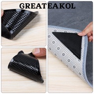 GREATESKOL Carpet Anti Skid Mat Rug Tape Washable  Antiskid Sticker