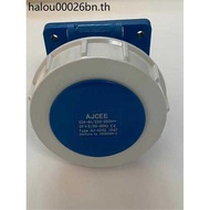 AJCEE Waterproof Industrial Plug Socket AJ-4232 16A 32A Aviation Concealed 3-Core 4-Core 5-Hole Conn