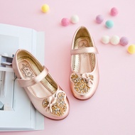 girl's flat shoes princess shoes pink shoes