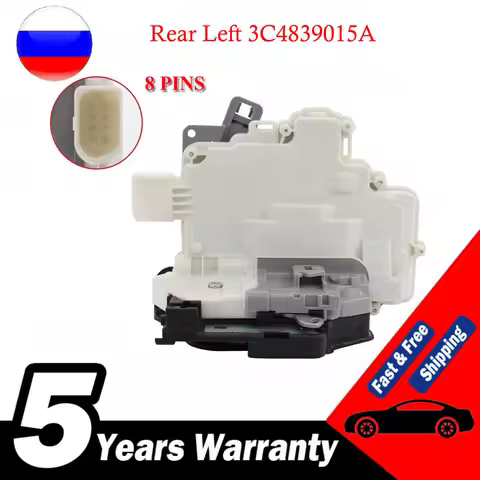 Rear Left CENTRAL DOOR LOCK LATCH ACTUATOR 3C4839015a FOR VW PASSAT tt B6 b8 audi a4 a5 q3 q5 q7 sko