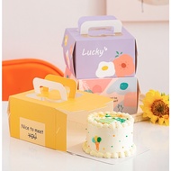 4inch (L16*W16* H9/10.5cm cake Box