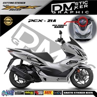 CUTTING STICKER PCX 160 SIMPLE CODE PCX-021