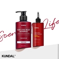 [KUNDAL] Scalp Care Caffeine Shampoo 500ml & Caffeine Water Treatment 300ml Duo Set