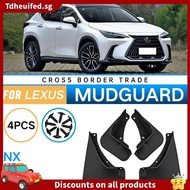 [In Stock]Car Mudflapor for Lexus NX NX260 NX350H 2022 Fender Mud Guard Flap Splash Flaps Mudguards 