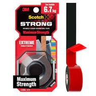 3M EXTREME INDOOR & OUTDOOR STRONG DOUBLE SIDED MOUNTING TAPE 19MMX1.5M (414-S19)