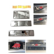 Plastic ABS Chrome Number Plate Holder Licence Plate Frame (13'' x 8'') (16'' x 4'') (18'' x 4'')