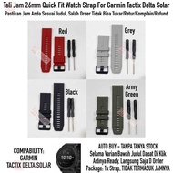 DELTA FQQ Watch Strap For Garmin Tactix SolarDELTA - 26mm Quick Fit Watch Strap