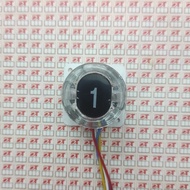 TOMBOL Elevator Push Button Lift Otis Oval Button J06840Gv1 Dy-1Ak