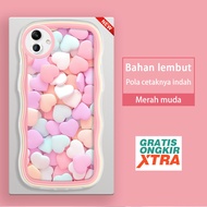 Samsung NOTE 8 9 10 LITE A05 A05S A24 A81 M33 M53 M60 M62 S20 S21 S22 PLUS 5G Phone case 3D love pil