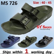 (SY Shoes)"M-CLASS"(40-45) Adult EVA Light Weight Sandals (MS 726)