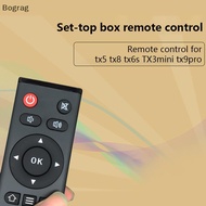 [Bogr] Remote Control For TX6 TX2 TX5 TX8 Mini TX6S SQ2-BOX Max Tx92 Tx2 Tx5 Tx66 Tx68 X4 W2 W2a Tx3