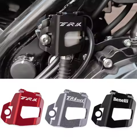 For Benelli TRK 502X TRK 502 X Leoncino 500 BJ500 Accessories motorcycle rear brake fuel tank cap fu