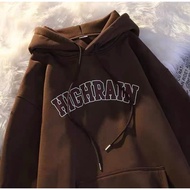 DISTRO MEN'S HOODIE HUDIE/ HODIE/ COOL AESTHETIC MEN'S HOODIE SWEATER/ OVERSIZE BROWN HOODIE FOR MEN