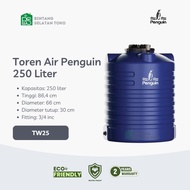 TOREN PENGUIN TW 25 TANGKI / TOREN / TANDON AIR BLOW 250 liter