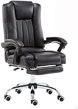 OZCULT Arm Chair Racing Gaming Computer Office Chair Boss chair Comfortable and reclined Study chair Height adjustable Sedentary is not tired Bearing weight 200kg Black/beige/pink (Color : Black)