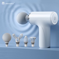 Jinkairui 6-Head Handheld Massager Deep Tissue Percussion Massager Professional Deep Muscle Massager