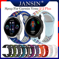 Garmin Venu 2 Plus Smart Watch Sport Silicone Strap Garmin Venu 2 Breathable band wristband bracelet