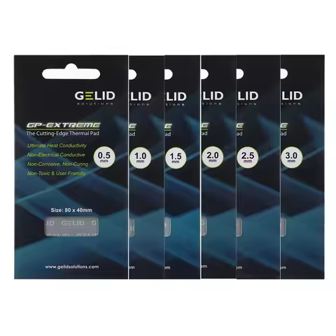 GELID GP-EXTREME Multi-size High-Performance Thermal Pad CPU/GPU Graphics Card Thermal Pad Motherboa