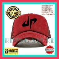 Dude perfect black logo-tisha store mesh hat