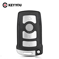 For BMW 7 Series E65 E66 E67 E68 745i 745Li 750i 750Li 760i 7 Remote Key With Small Key 4 Button Fob